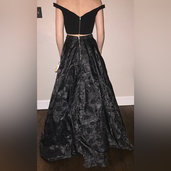 Sheri Hill Two Piece Gown 50572 - Picture 4 of 5